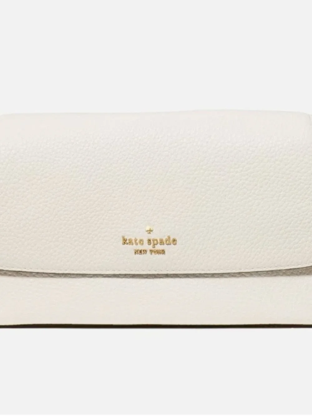 New Kate Spade Sutton Mini Crossbody Bag Pebble Leather Cashew Milk